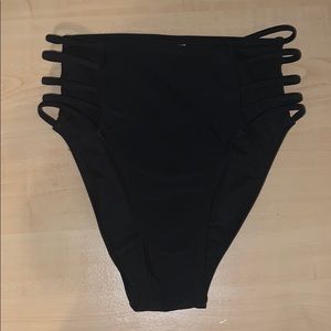 High waisted bikini bottoms